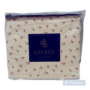 Lauren Ralph Lauren; NOS; Woodstock Garden Sheet